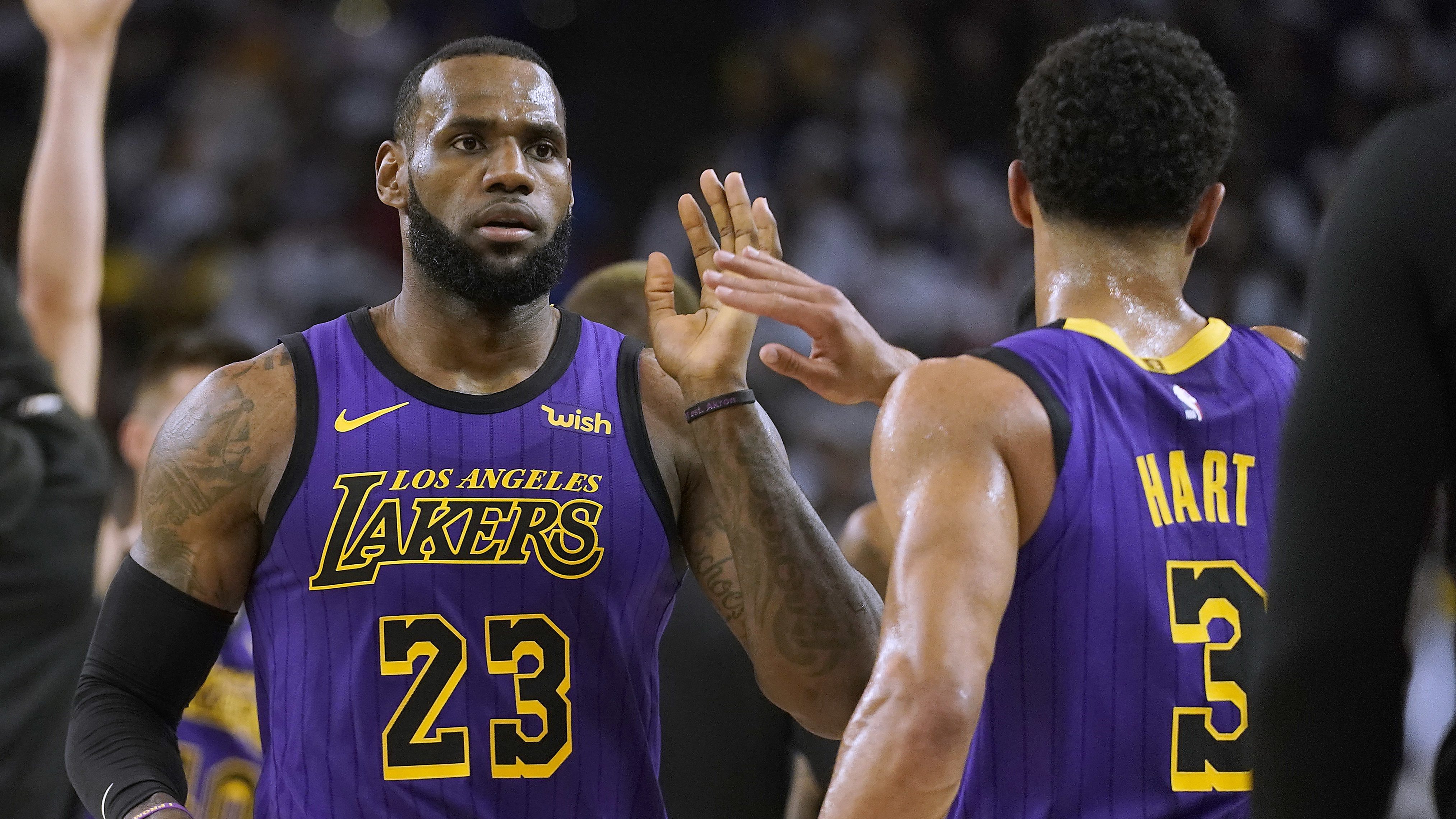 NBA LeBron James LA Lakers trade deal