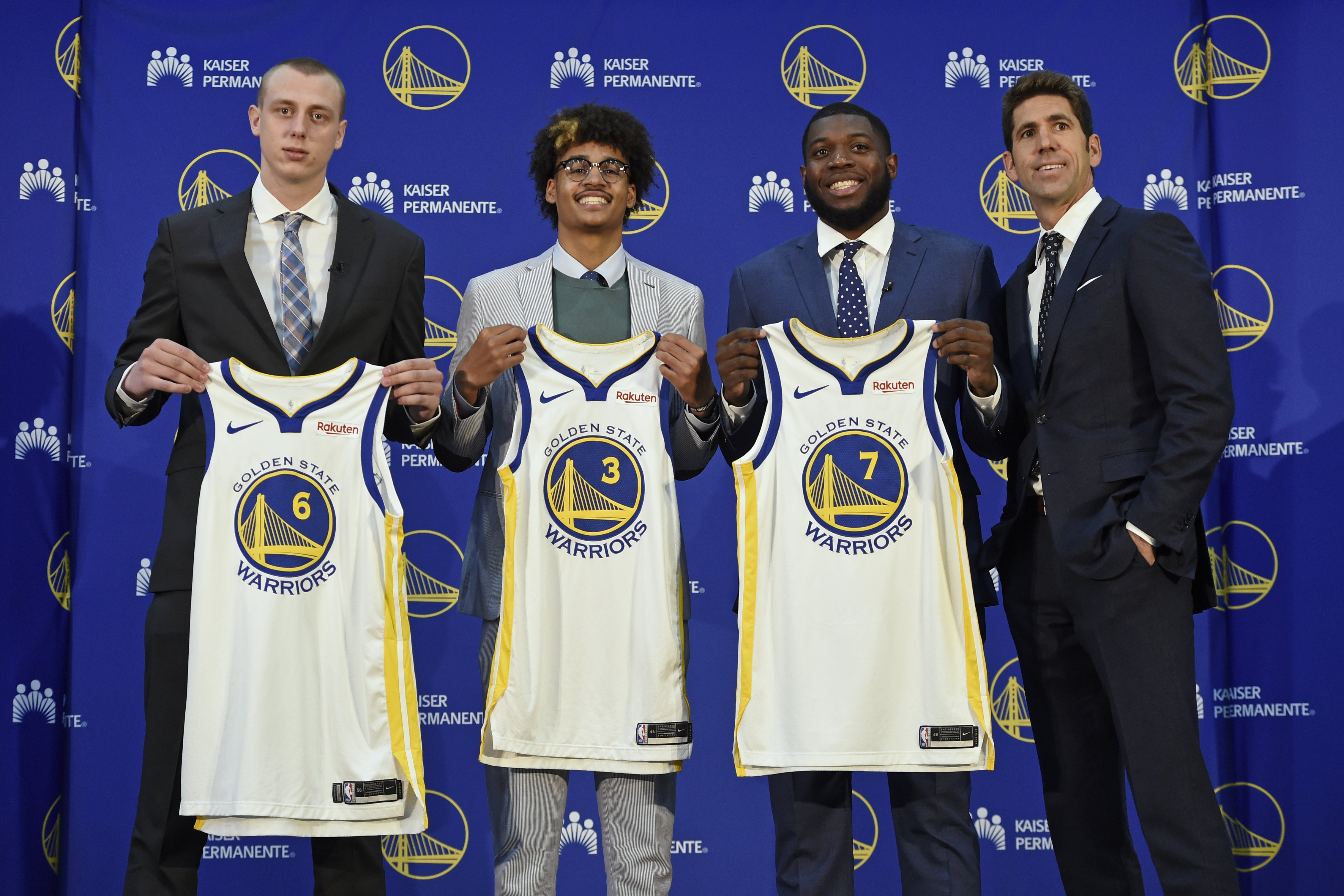 NBA 2020 Draft for the Golden State Warriors: Stephen Curry, Klay