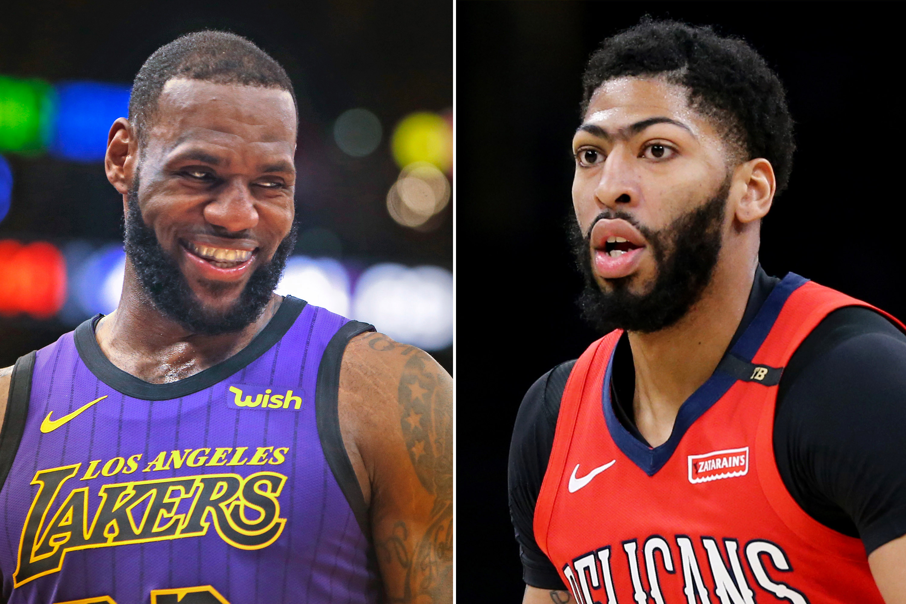 LeBron James and Anthony Davis NBA trade news free agency