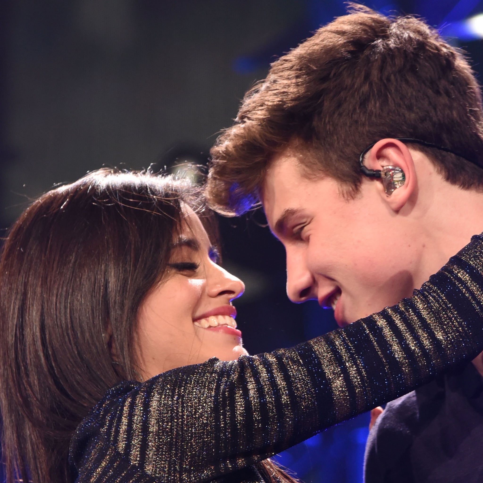 Camilla Cabello and Shawn Mended major PDA during the brunch