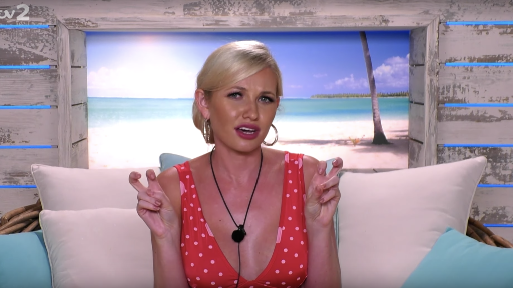 Love Island Season 5: Amy Hart leaves the villa with a teary-eyed speech