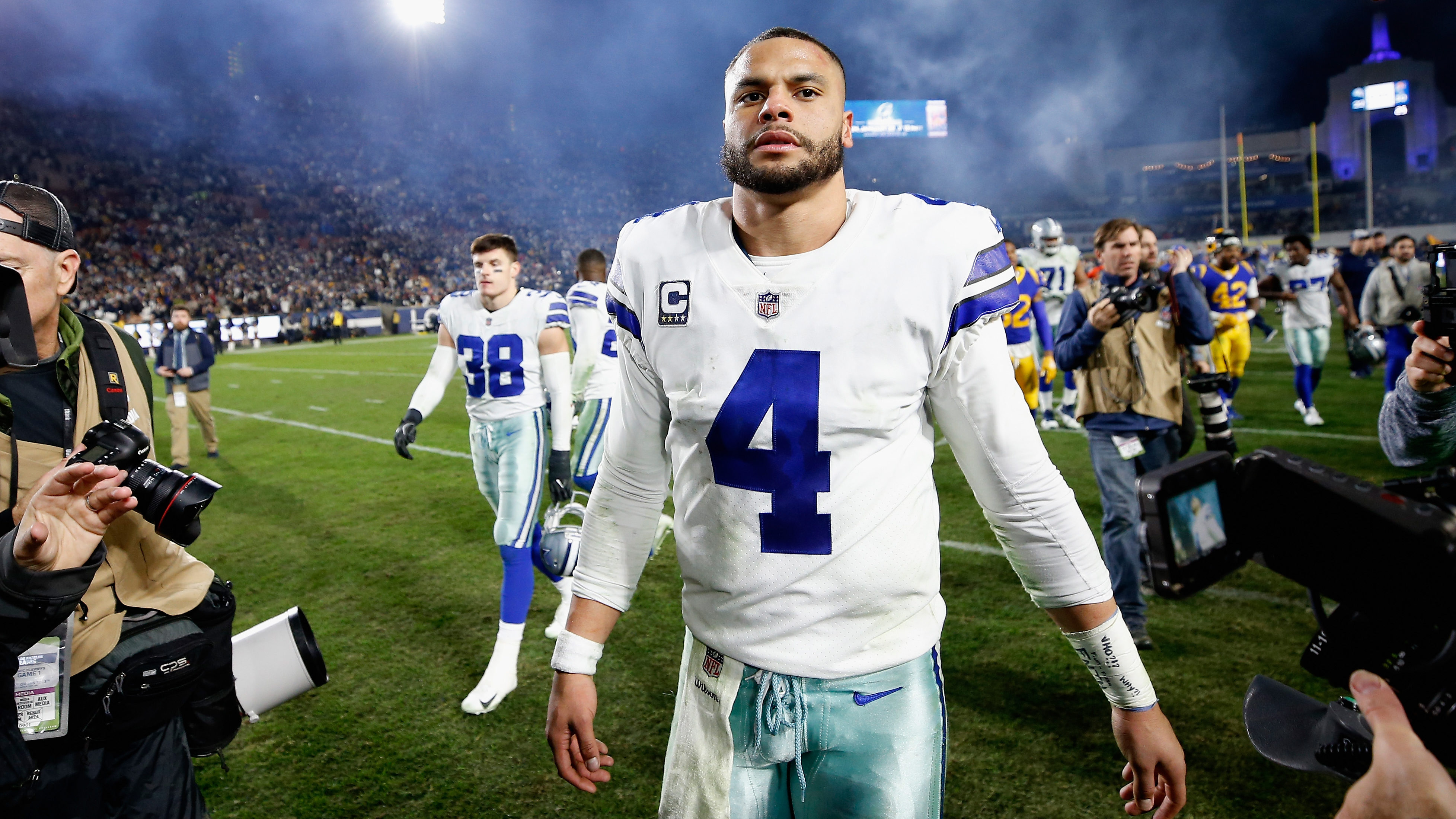 NFL Dallas Cowboys Deals DaK Prescott DeMarcus Lawrence Amari Cooper Tyron Smith Ezekiel Elliott