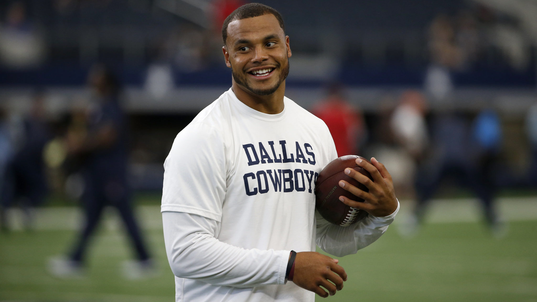 NFL Dallas Cowboys Quarterback Dak Prescott Nick Mullens