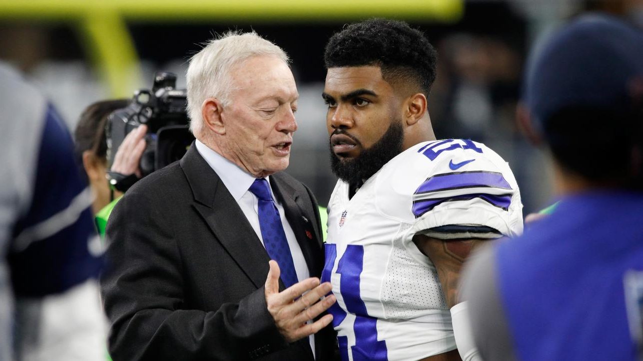 NFL Rumors Cowboys Ezekiel Elliot Jerry Jones Running Back