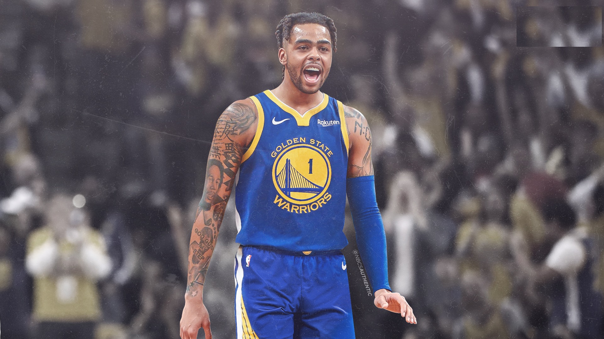 NBA DAngelo Russell Golden State Warriors Brooklyn Nets