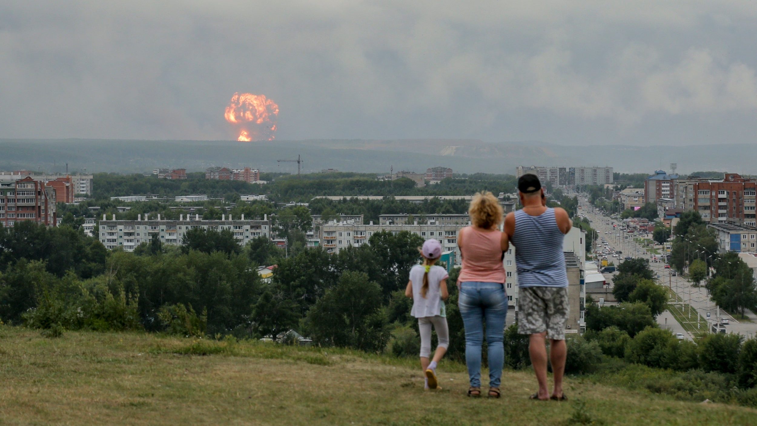 Russian Ammo Explosion