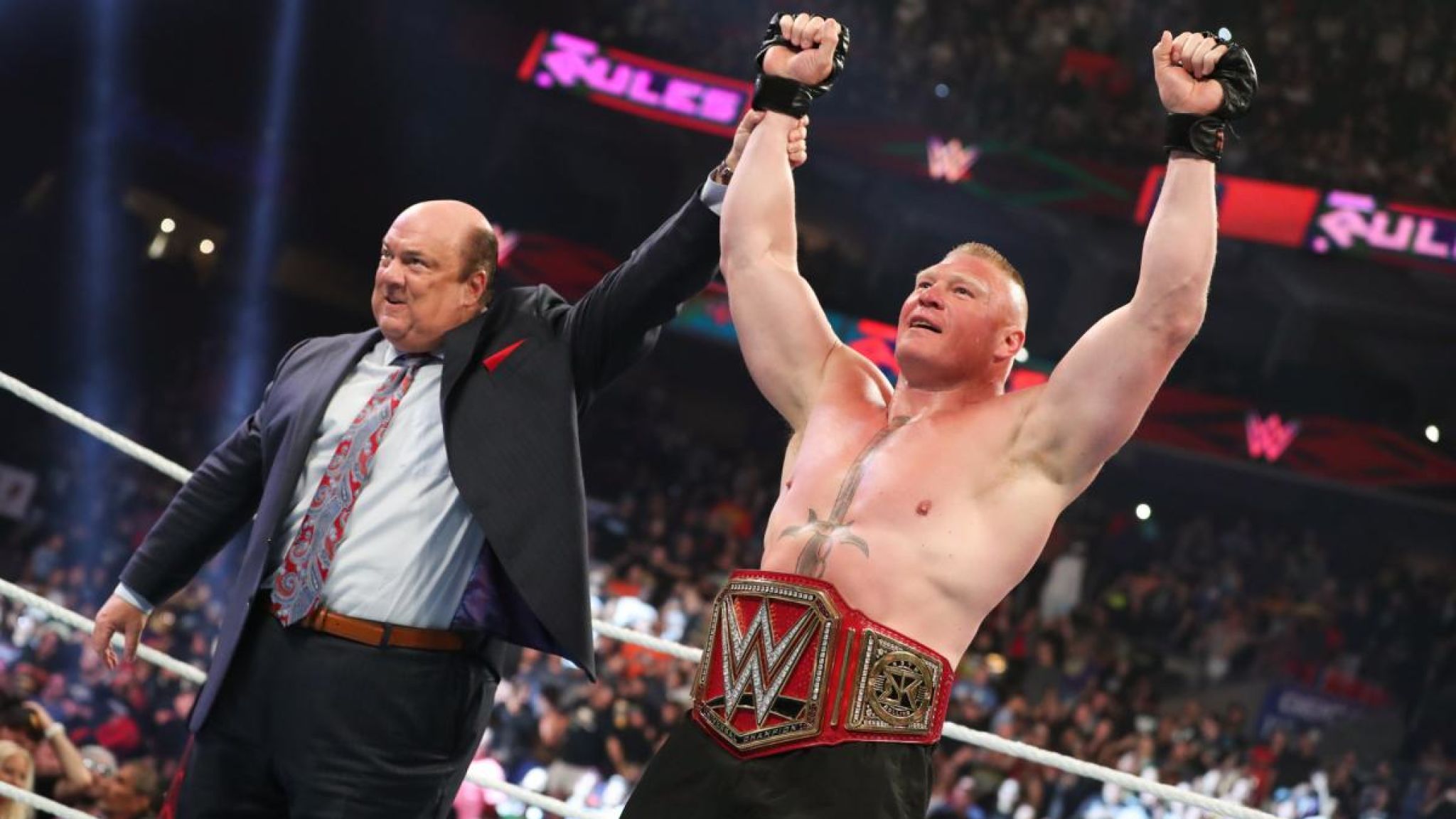 WWE SummerSlam 2019 Brock Lesnar Match Card Winning Odds