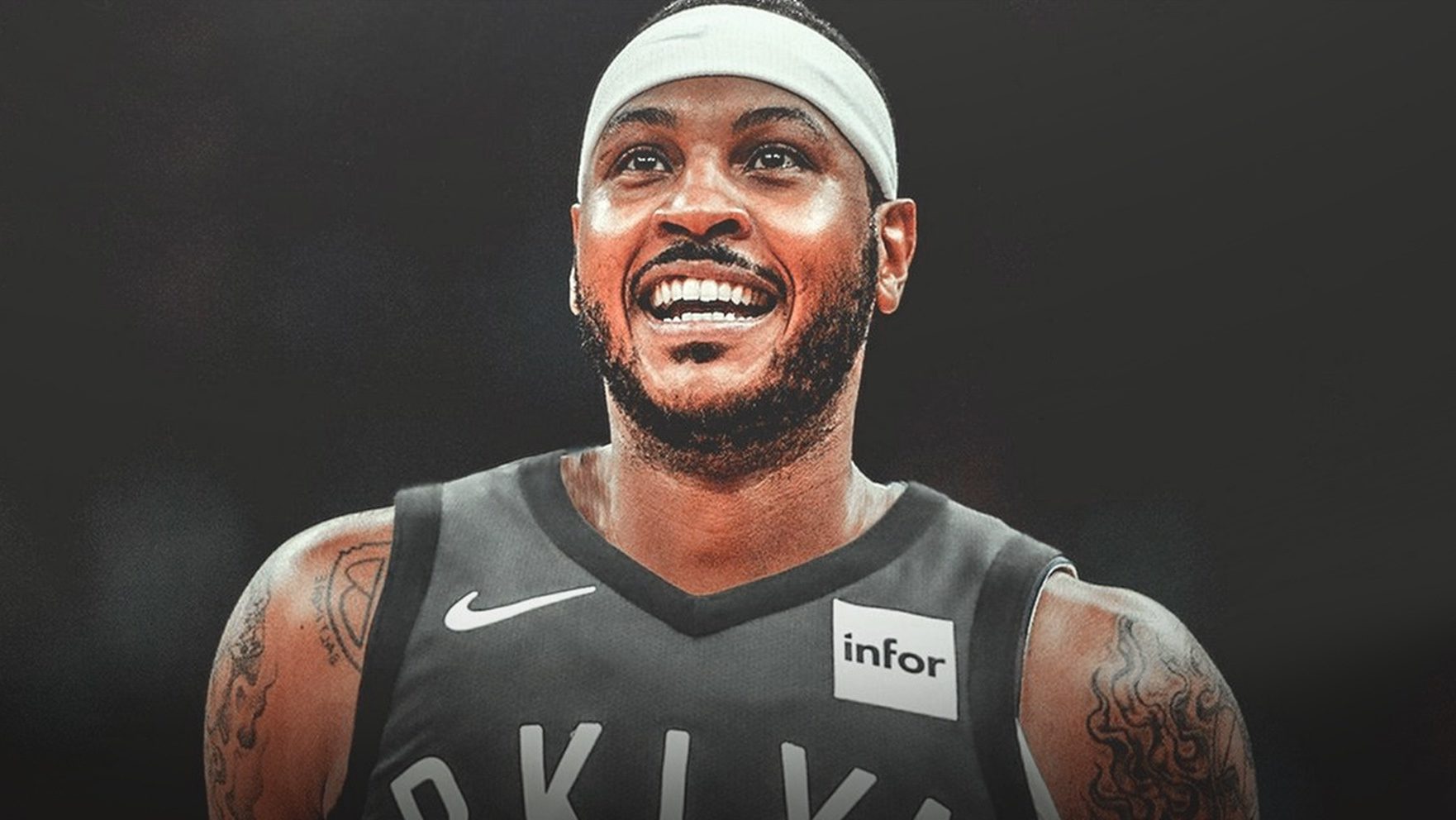 NBA Carmelo Anthony Brooklyn Nets