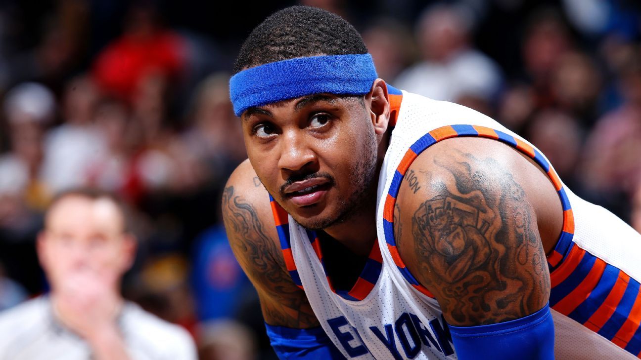 NBA LA Clippers Carmelo Anthony LeBron James