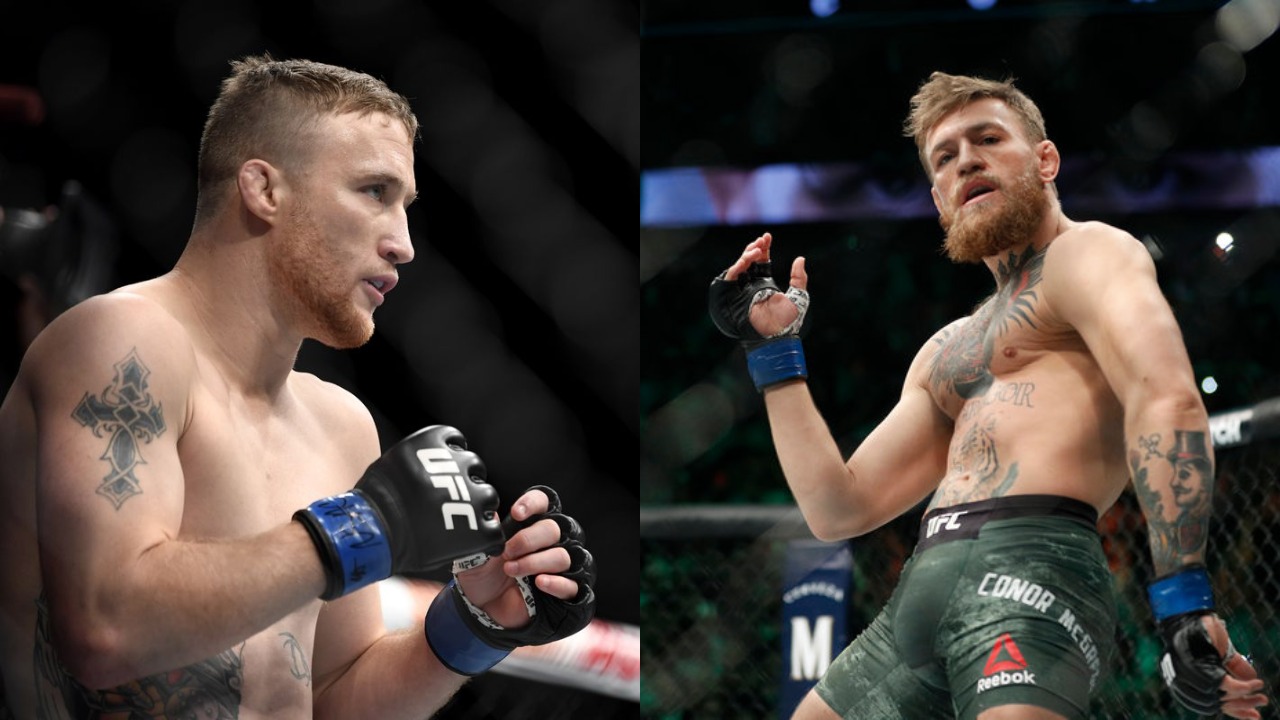 UFC Conor McGregor vs Justin Gaethje