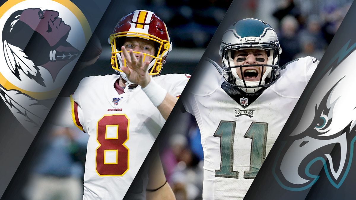 Philadelphia Eagles vs Washington Redskins Case Keenum Carson Wentz