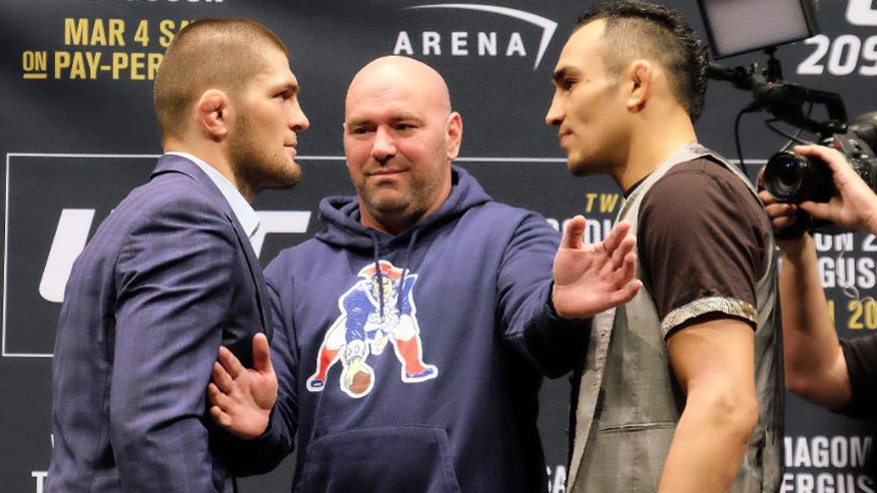 UFC Khabib Nurmagomedov vs Tony Ferguson