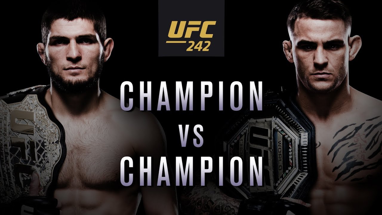 Watch Online Khabib vs Poirier at UFC 242 Abu Dhabi