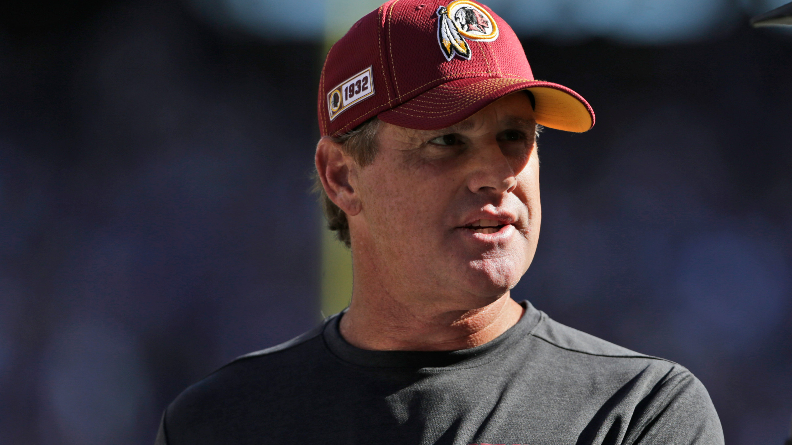 Washington Redskins Coach Jay Gruden