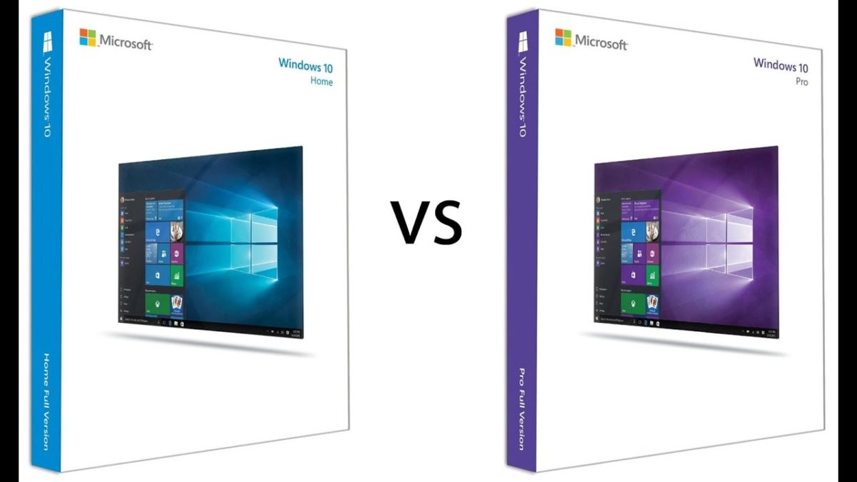 Microsoft Windows 10 Pro vs Windows 10 Home What is the Difference and