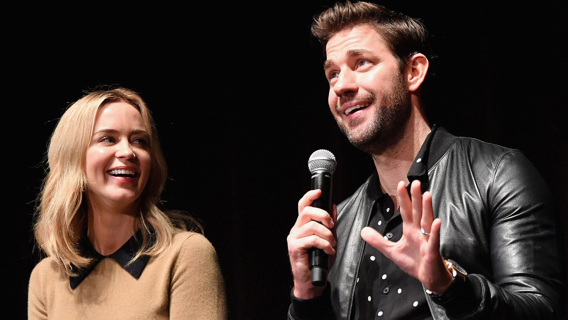 Emily Blunt and John Krasinski in Marvel's Fantastic Four is Totally Happening