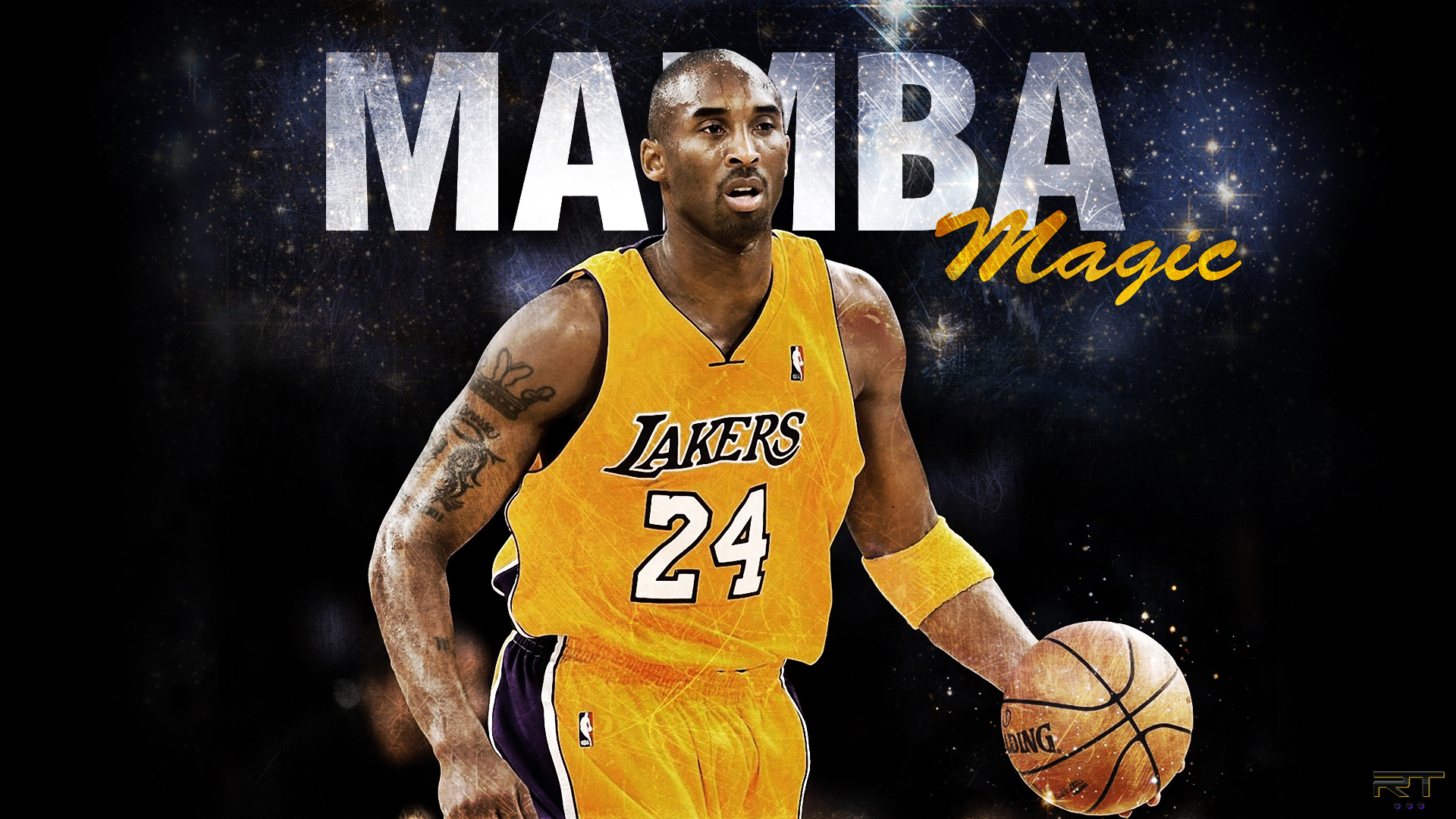 Mamba Magic Kobe Bryant Wallpaper