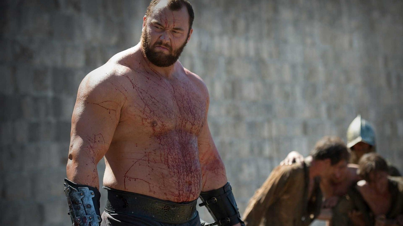 Hafthor Bjornsson as The Mountain in Game of Thrones