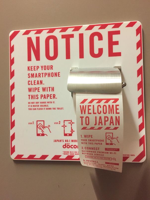The unique smartphone wiper and dispenser