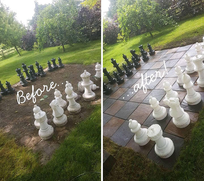 Chess can be played best in the laps of nature