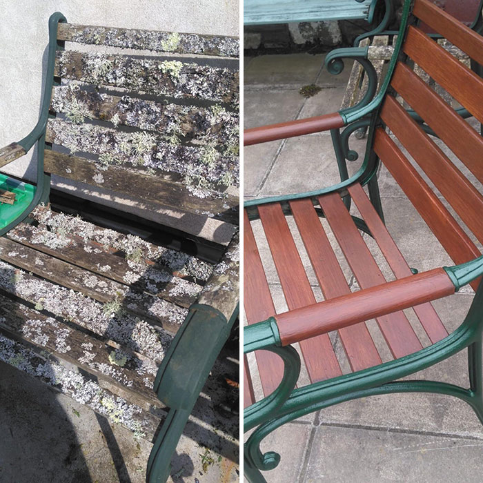 This Garden Chair got a new life!
