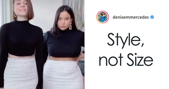 How Same Clothes Look On Different Body Sizes - Two Models Show Perfectly