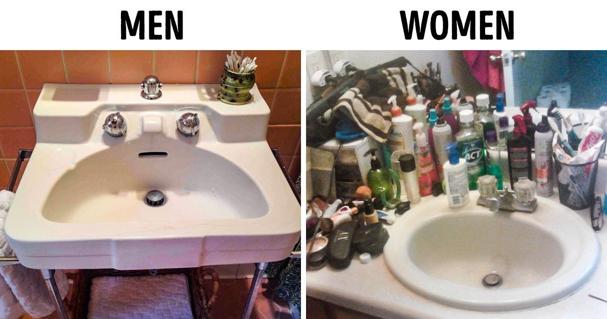 15 Photos to Prove Men and Women are as Different