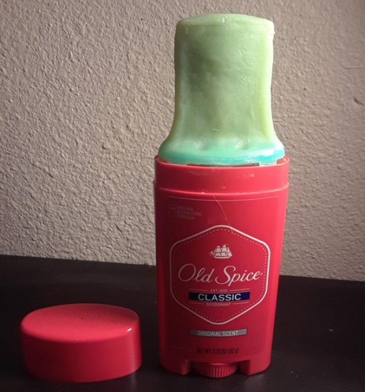 This deodorant was opened 3 years after it was purchased