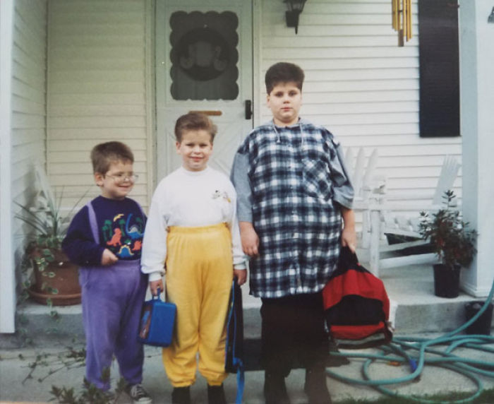 The Blunder Brothers, Circa 1994. I’m In Purple