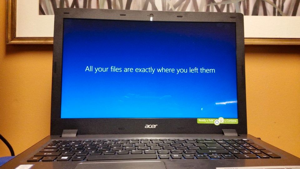 I feel like Windows mistakenly did something horrible to my files, and then managed to fix them while in a panic