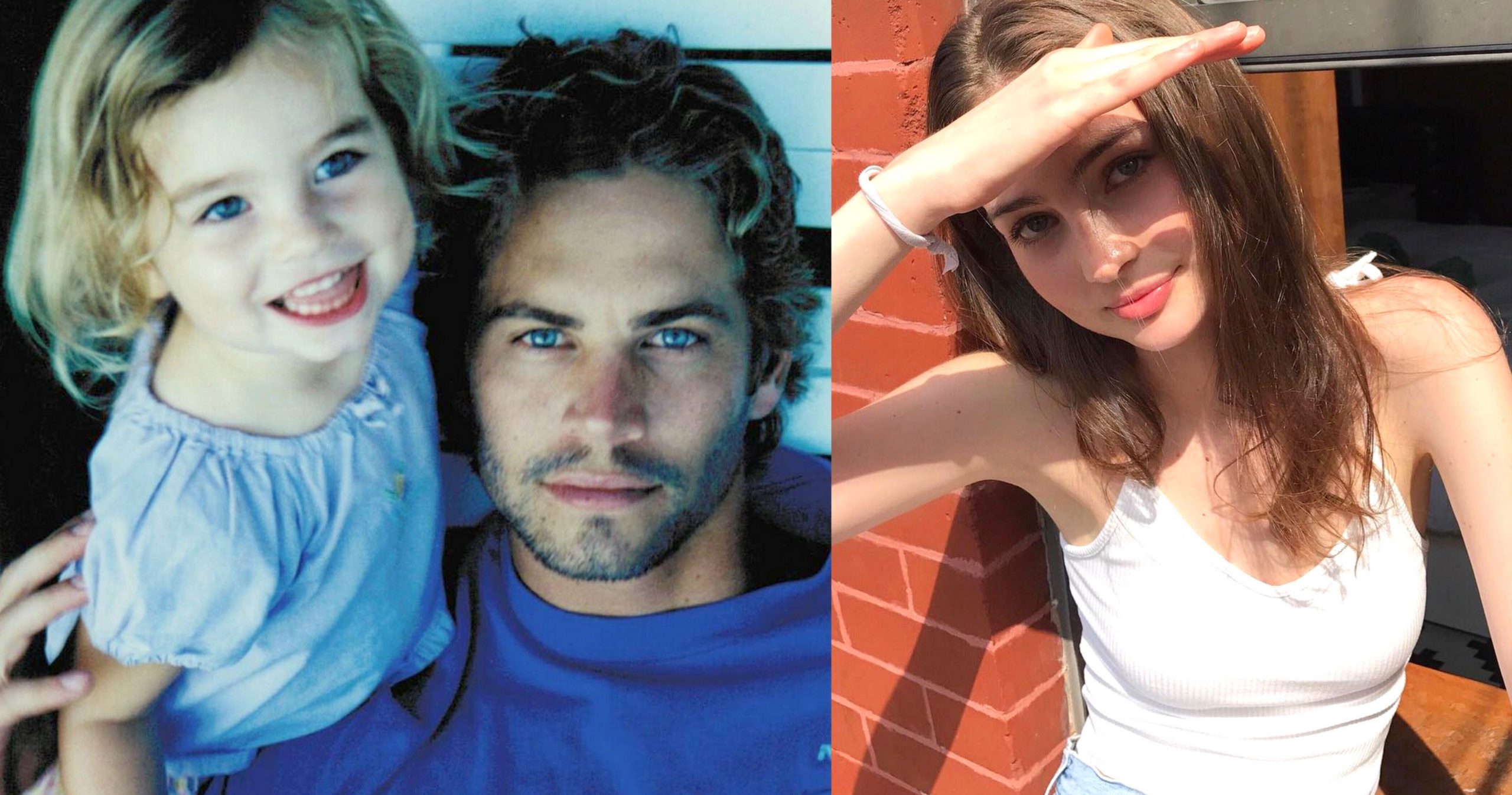 Paul Walker and Meadow Walker