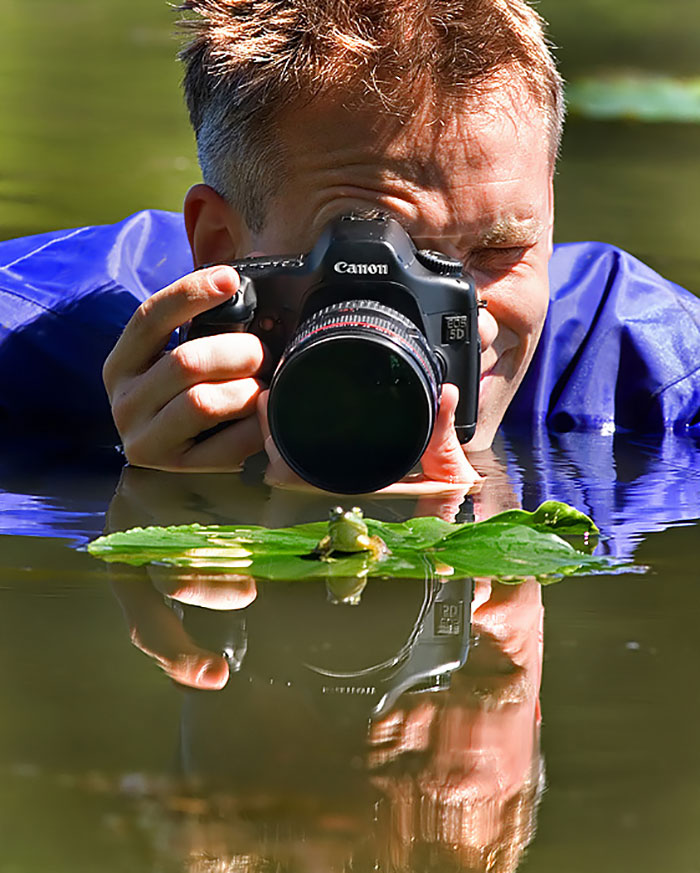 The little frog will soon become a celebrity