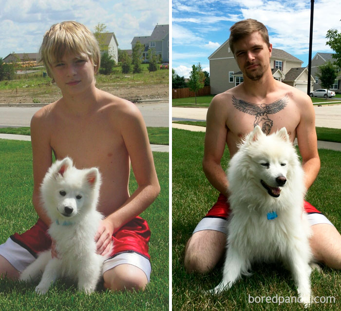 Dogs Growing Up: We both transformed in a matter of 12 years