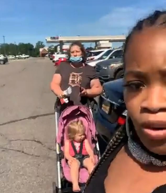 Black woman faces racial comments at Kroger grocery store