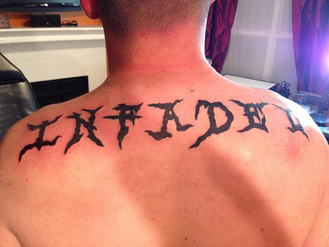 One word tattoo