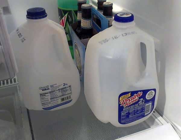 My Roommate Puts The Empty Milk Containers Back Into The Fridge