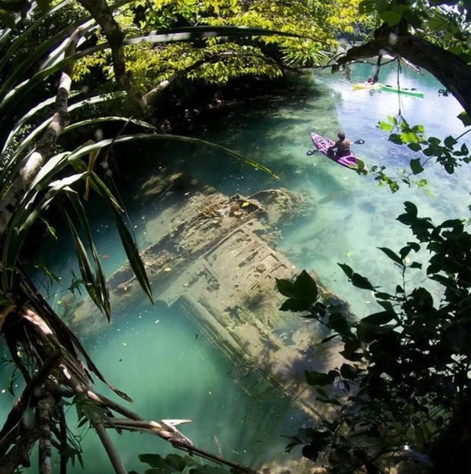 Strange Secrets: You'll encounter a sight like this in the remote areas of a South Pacific nation