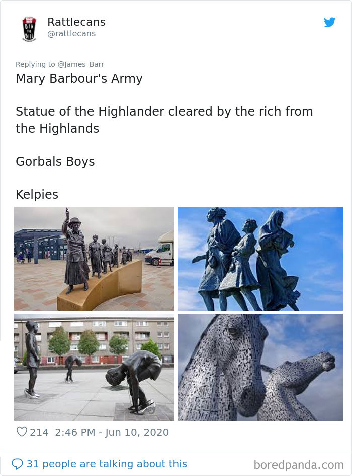 Famous statues: Mary Barbour's Army