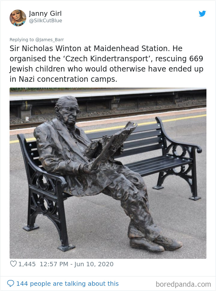 Famous statues: Sir Nicholas Wilton