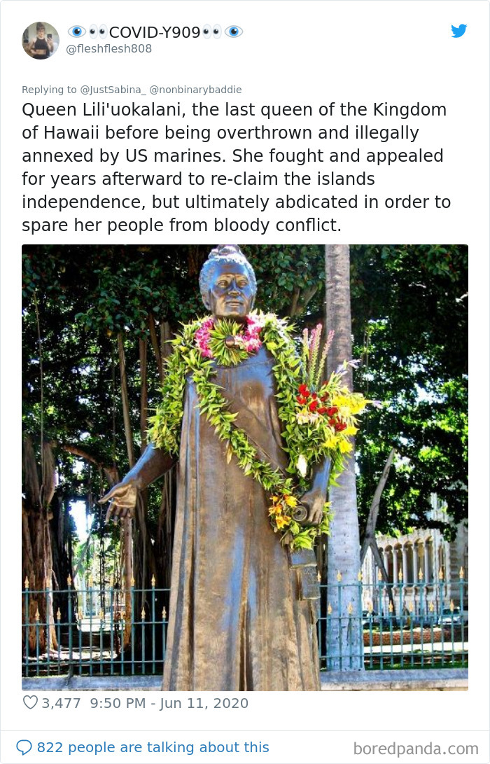 Famous statues: Queen Liliʻuokalani