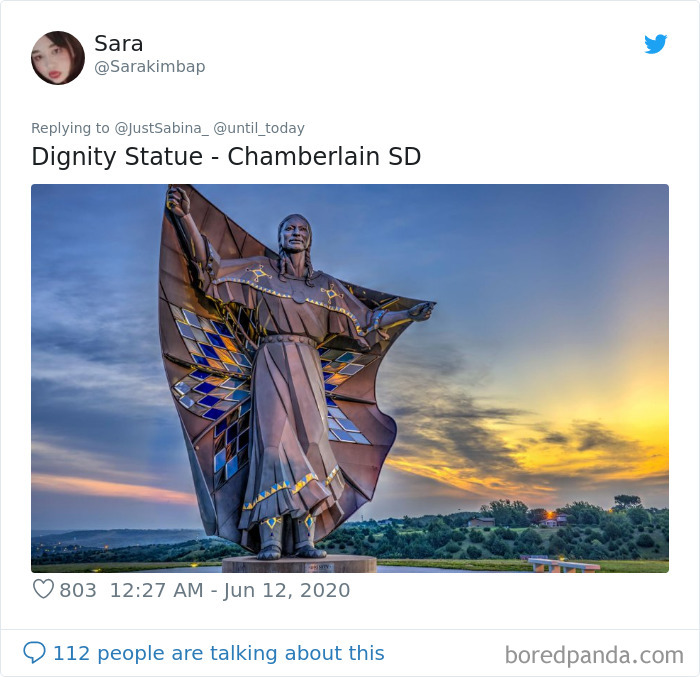 Famous statues:  Dignity Statue