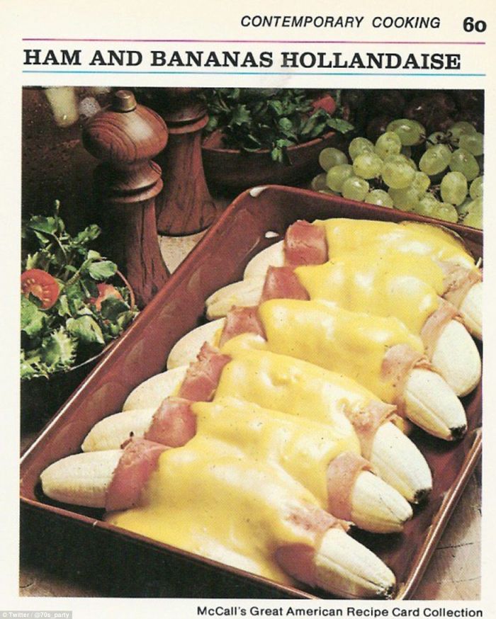 Ham And Bananas Hollandaise