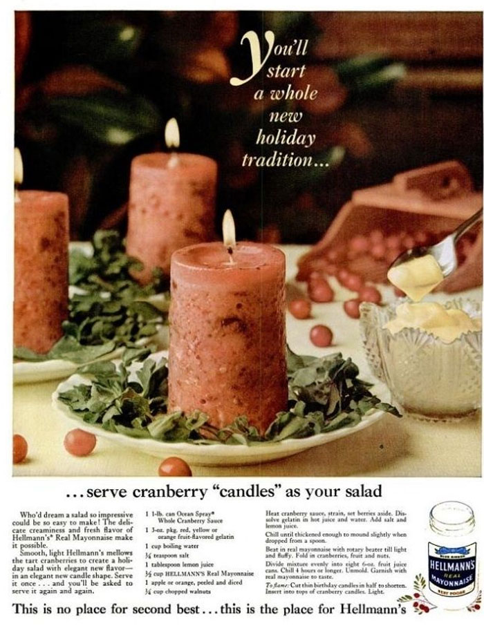 Cranberry Candles