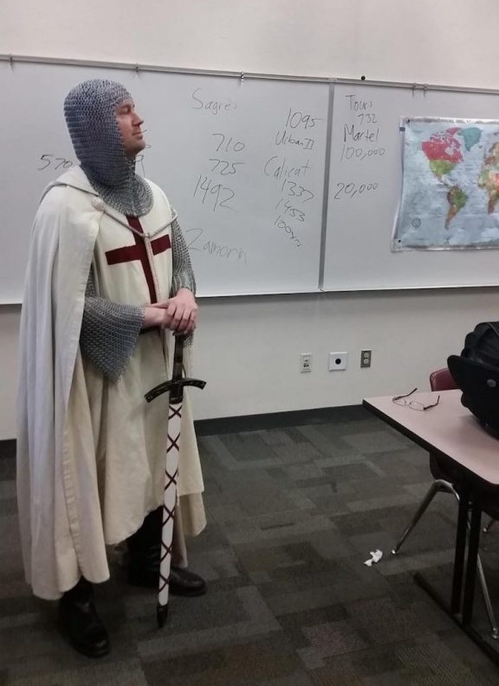 Even the history teachers are cool!