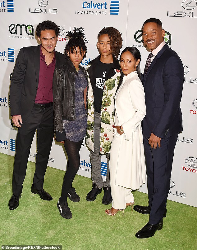 Will Smith and family