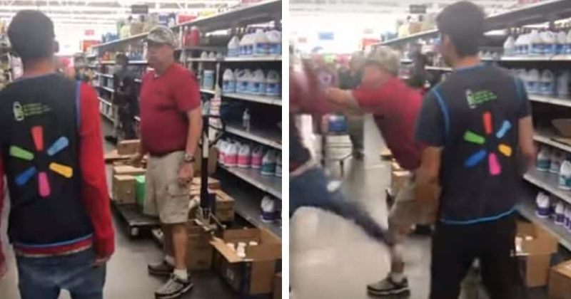 North Carolina veteran shoves teenage Walmart worker in racist attack
