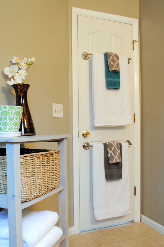 Towel Racks On The Door