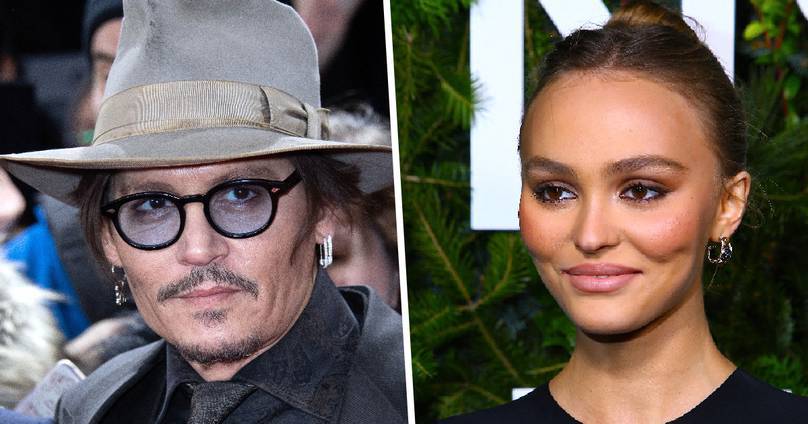 Johnny Depp and Lilyrose Depp