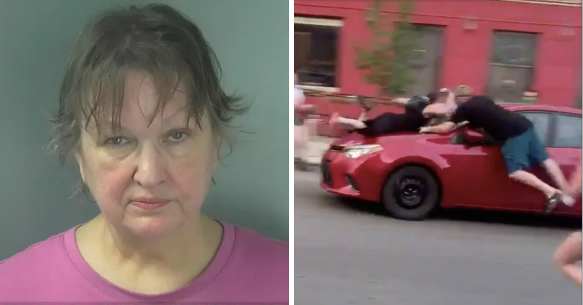 Indiana Woman Arrested For Hitting Protesters