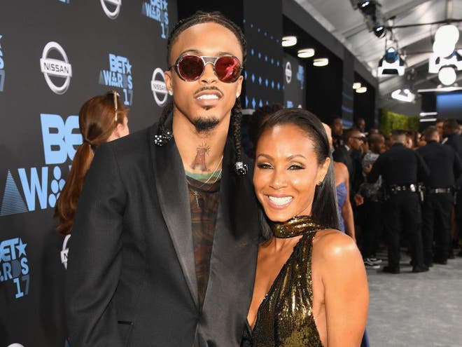 August Alsina with Jada Pinkett Smith